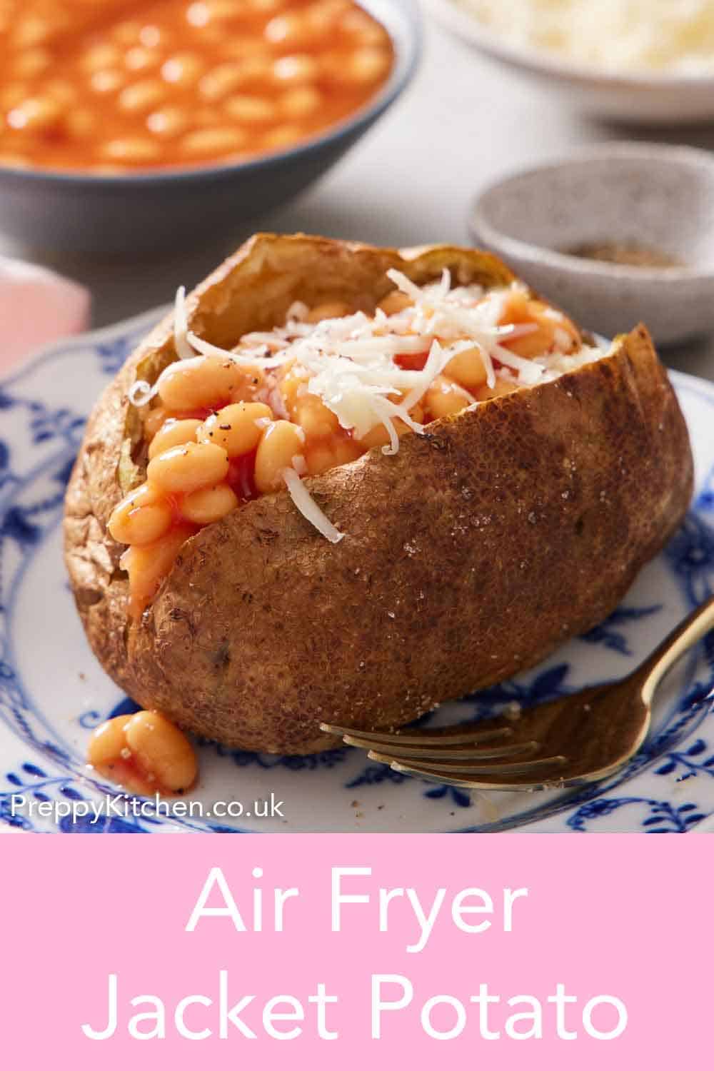 Air Fryer Baked Potatoes - Preppy Kitchen