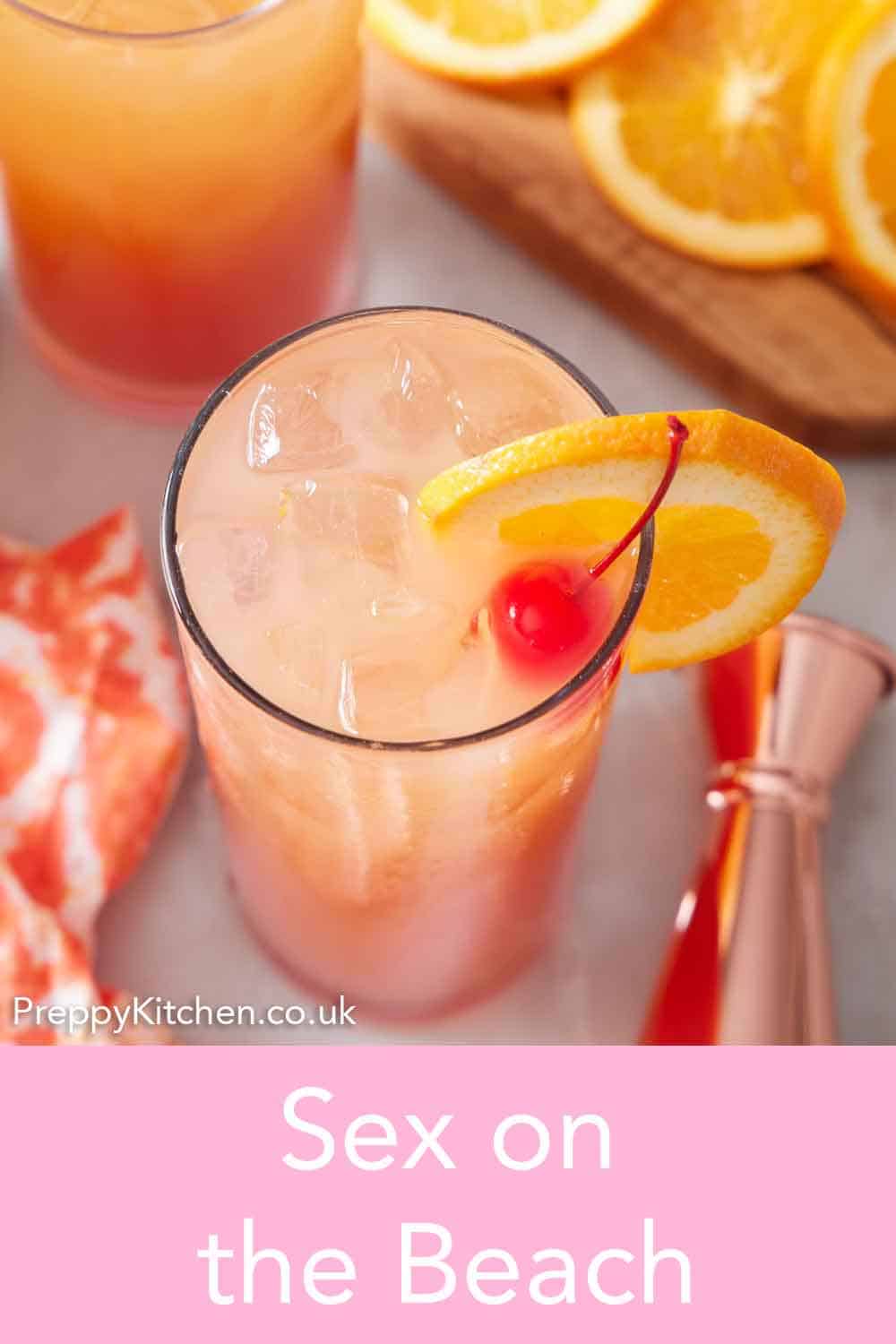 Sex on the Beach Cocktail Recipe - Preppy Kitchen